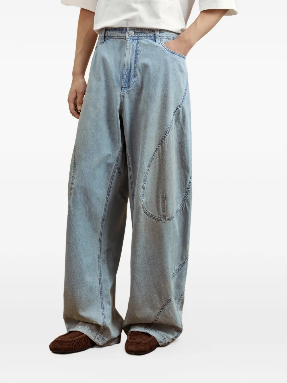 CROQUIS Jeans Conch-Leg - Blu