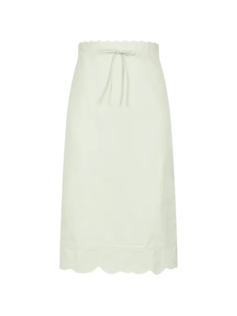 LESS falda midi con diseño cruzado