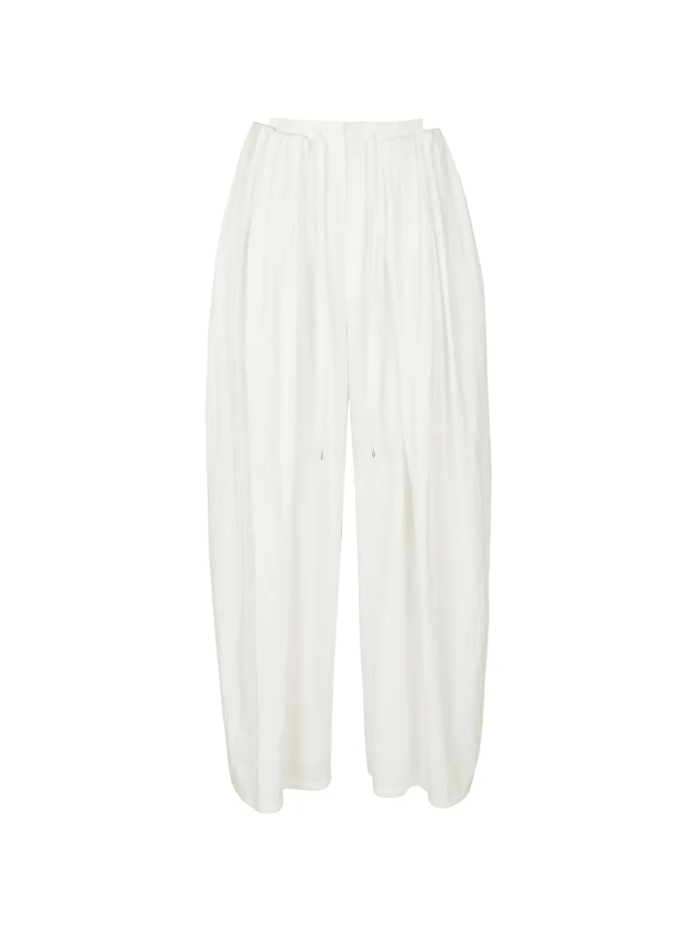 LESS Broek met wijde pijpen Wit