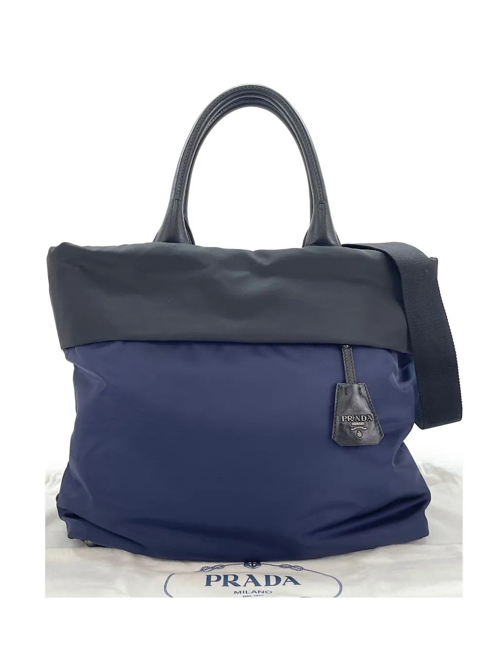 Prada Pre-Owned 2000s two-way tote bag - Blue