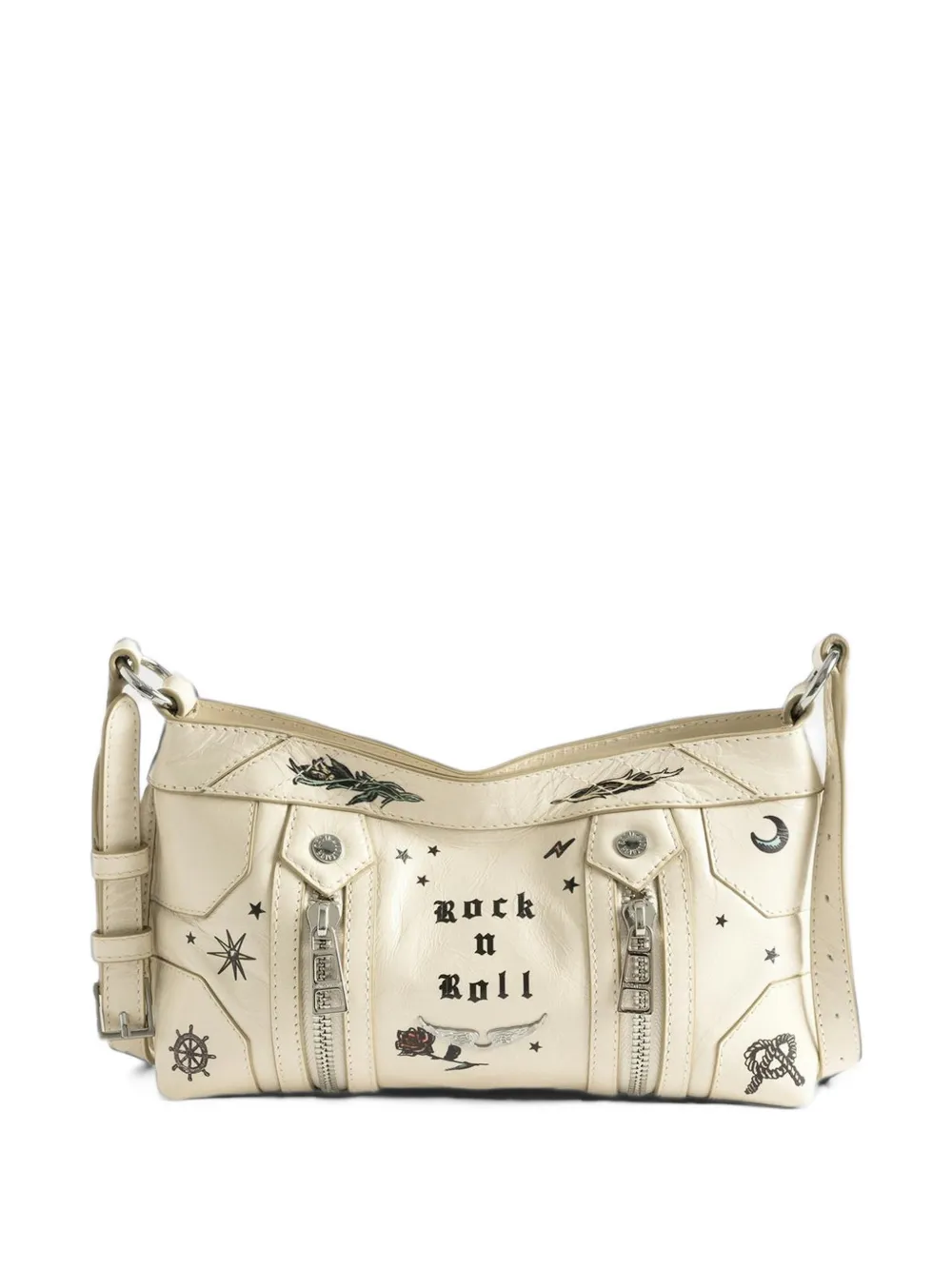 Zadig&Voltaire Sunny Mood Tattoo crossbodytas Beige