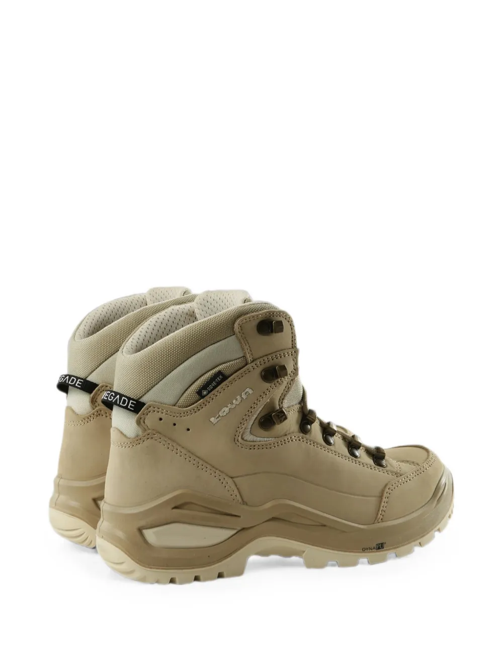 LOWA Renegade Evo GTX lace-up leather ankle boots Beige