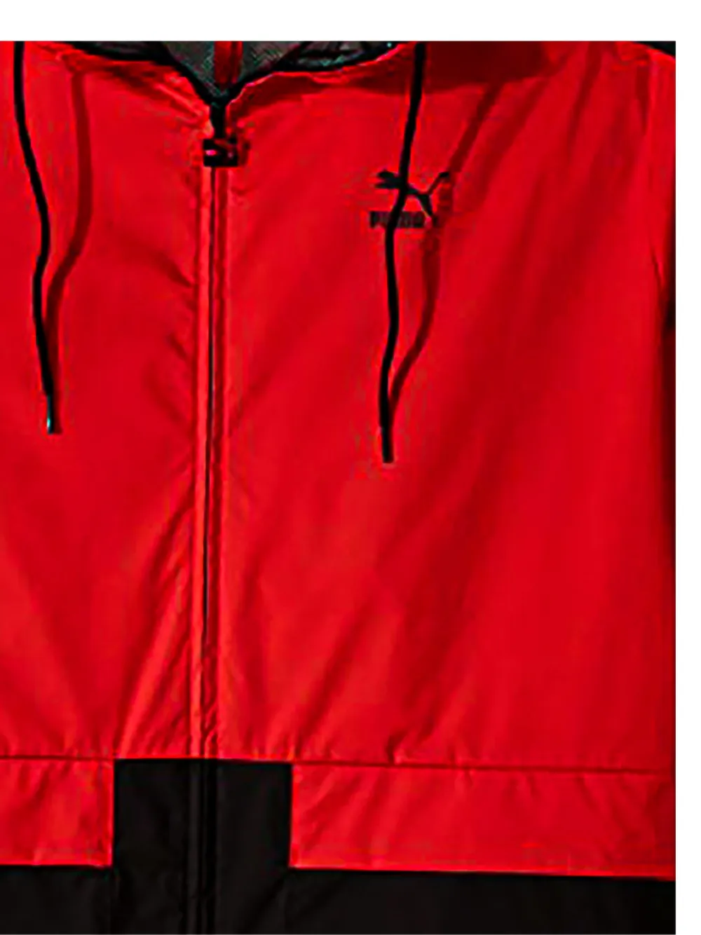 PUMA Jack met logoprint Rood