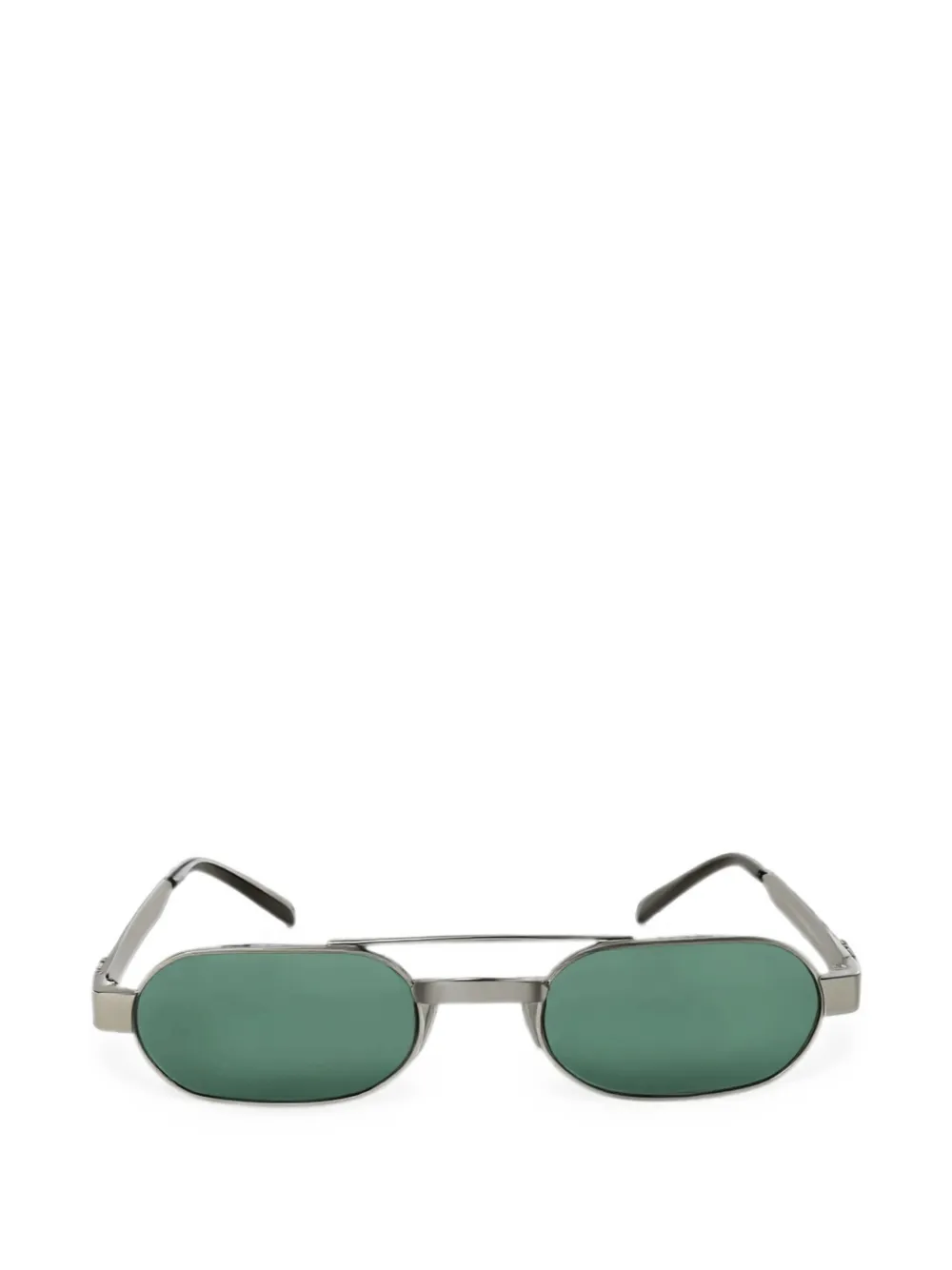 Miu Miu Eyewear geometric-frame sunglasses - Silber