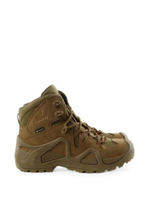 LOWA logo-embroidery boots