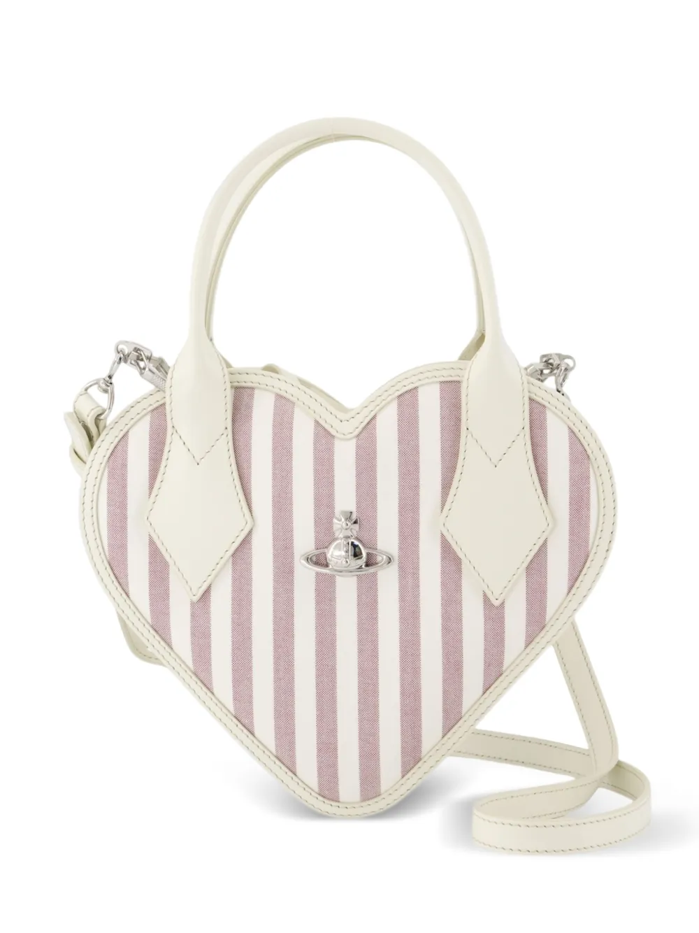 Vivienne Westwood Josephine Heart tote bag - Toni neutri