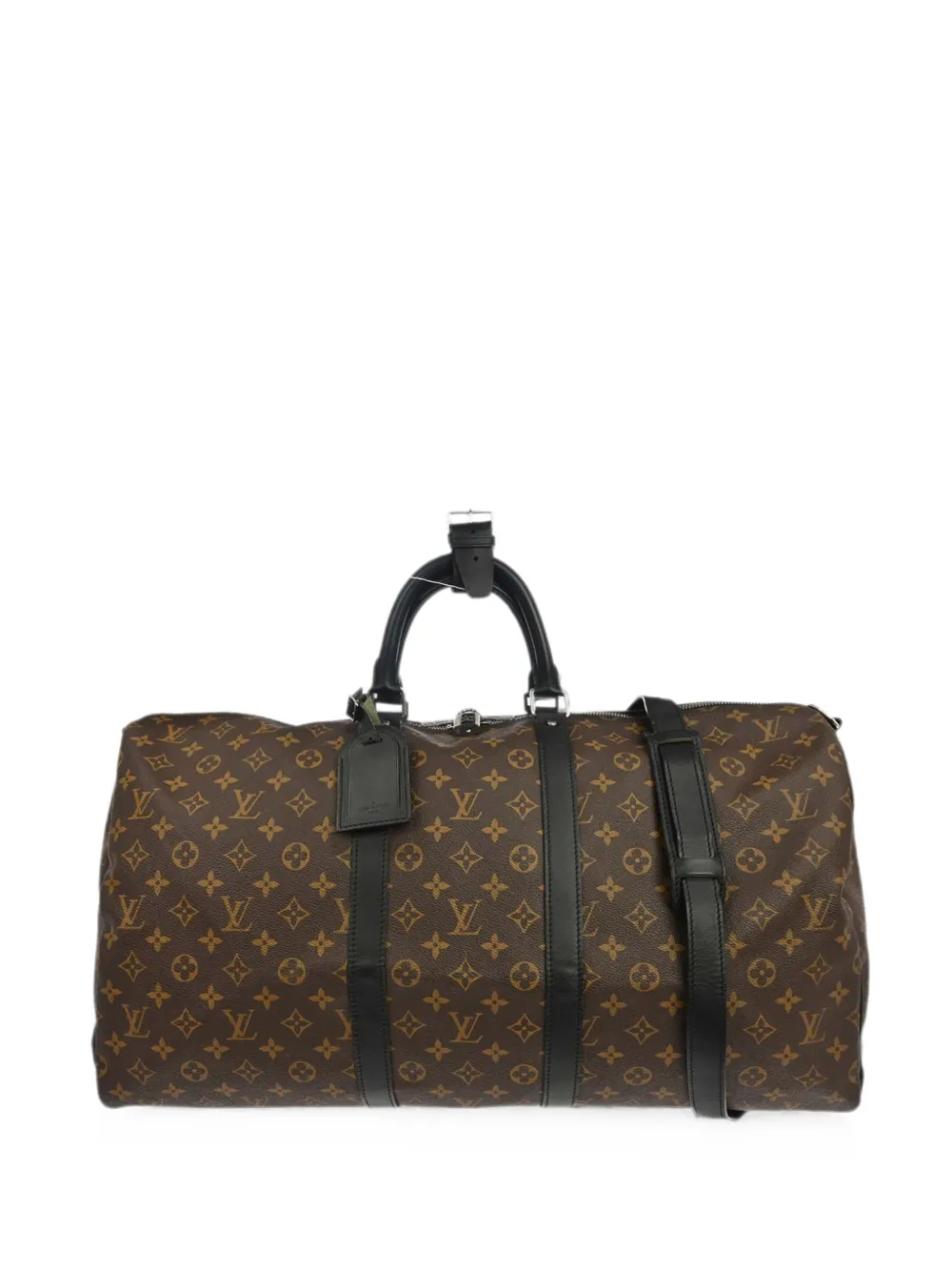 Louis Vuitton Pre-Owned 2010 55 Macassar Keepall Bandoulière duffle bag - Brown