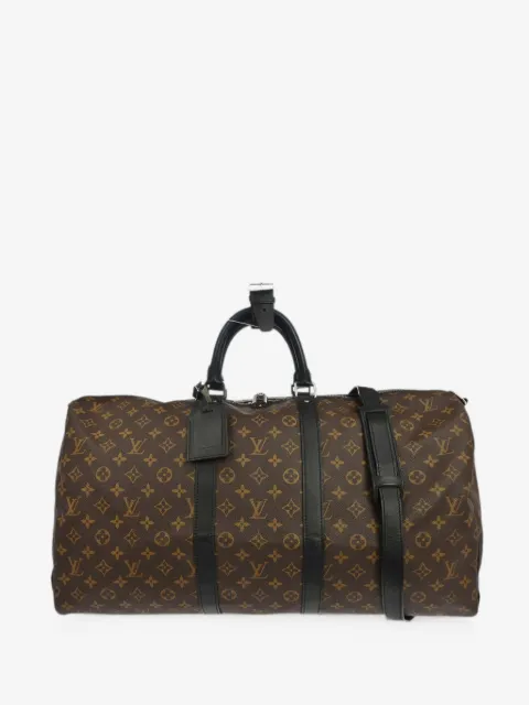 Louis Vuitton Pre-Owned 2010 Macassar Keepall Bandoulière Reisetasche 55cm