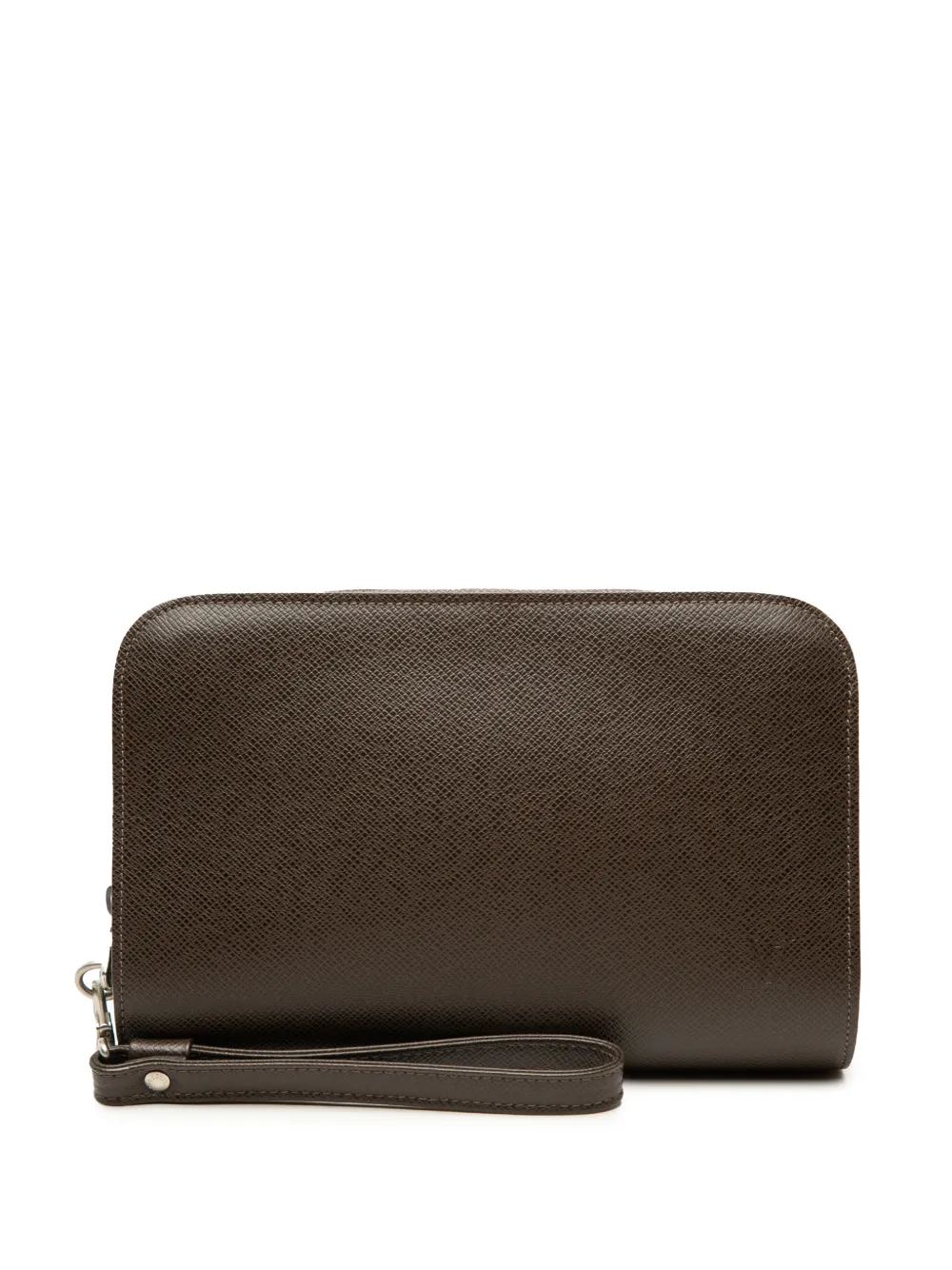 Louis Vuitton Pre-Owned 2005 Taiga Pochette Baikal clutch bag - Brown