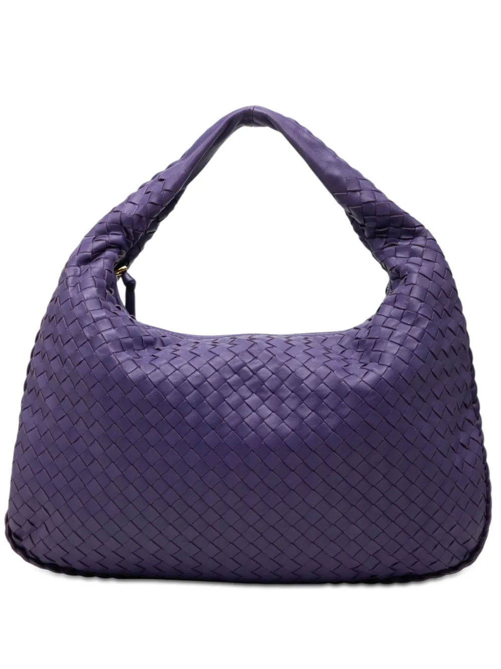 Bottega Veneta Pre-Owned 2009 Small Nappa Intrecciato Veneta hobo bag - Purple