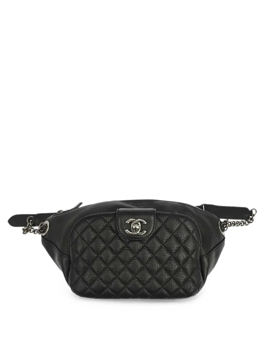 CHANEL Pre-Owned 2016 quilted CC belt bag - Nero
