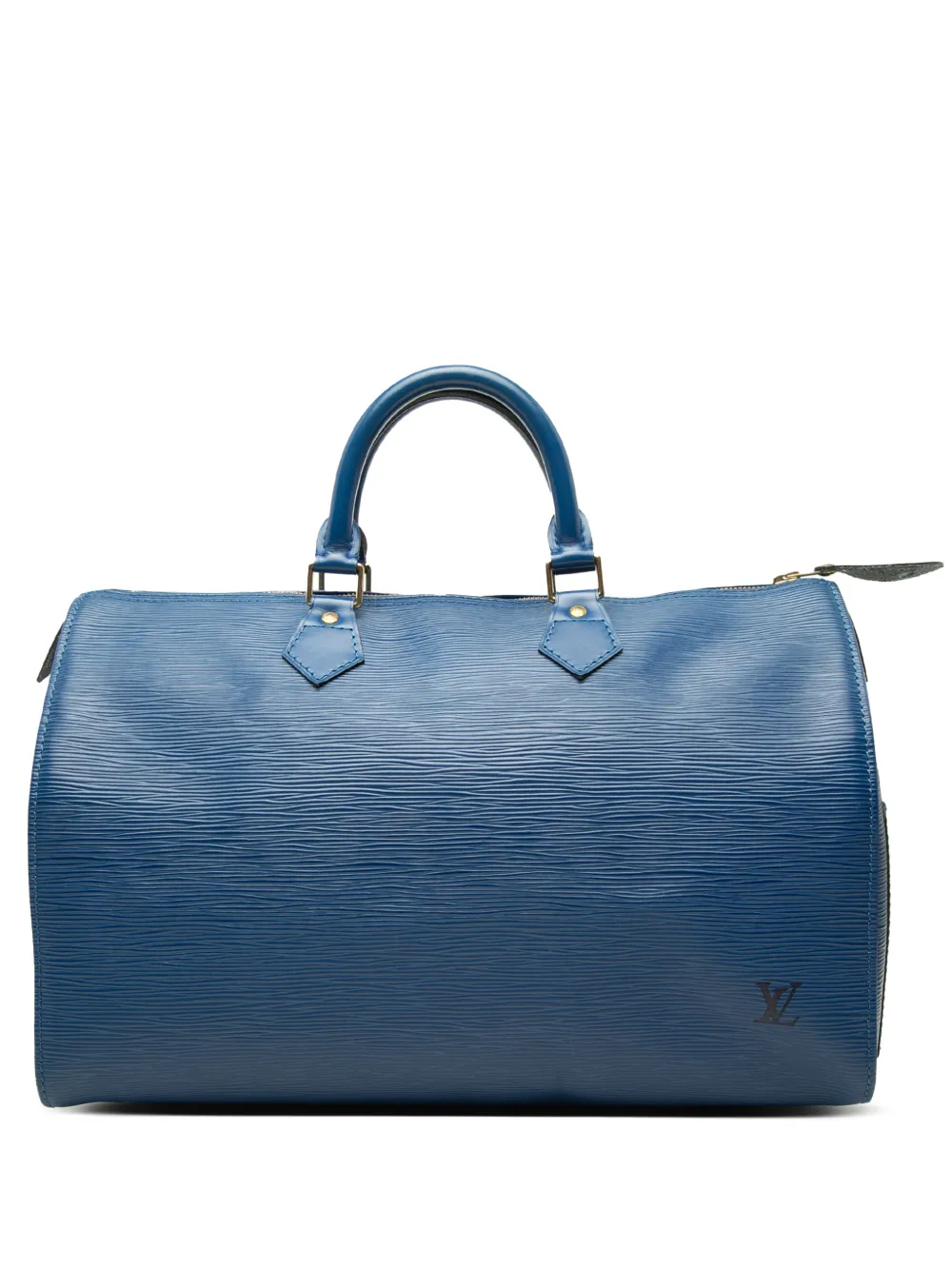 Louis Vuitton Pre-Owned Borsa Speedy 35 Boston in pelle Épi 2004 - Blu