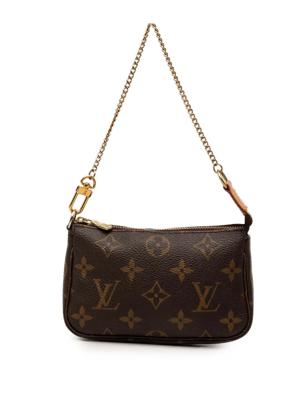 Louis Vuitton Pre-Owned 2008 Monogram Mini Pochette Accessoires handbag - Brown