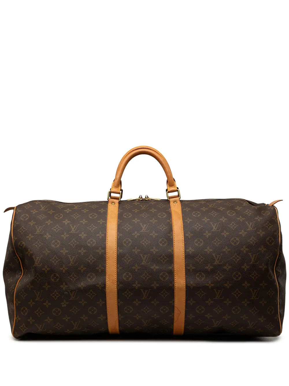 Louis Vuitton Pre-Owned 1992 Monogram Keepall Reisetasche 60cm - Braun