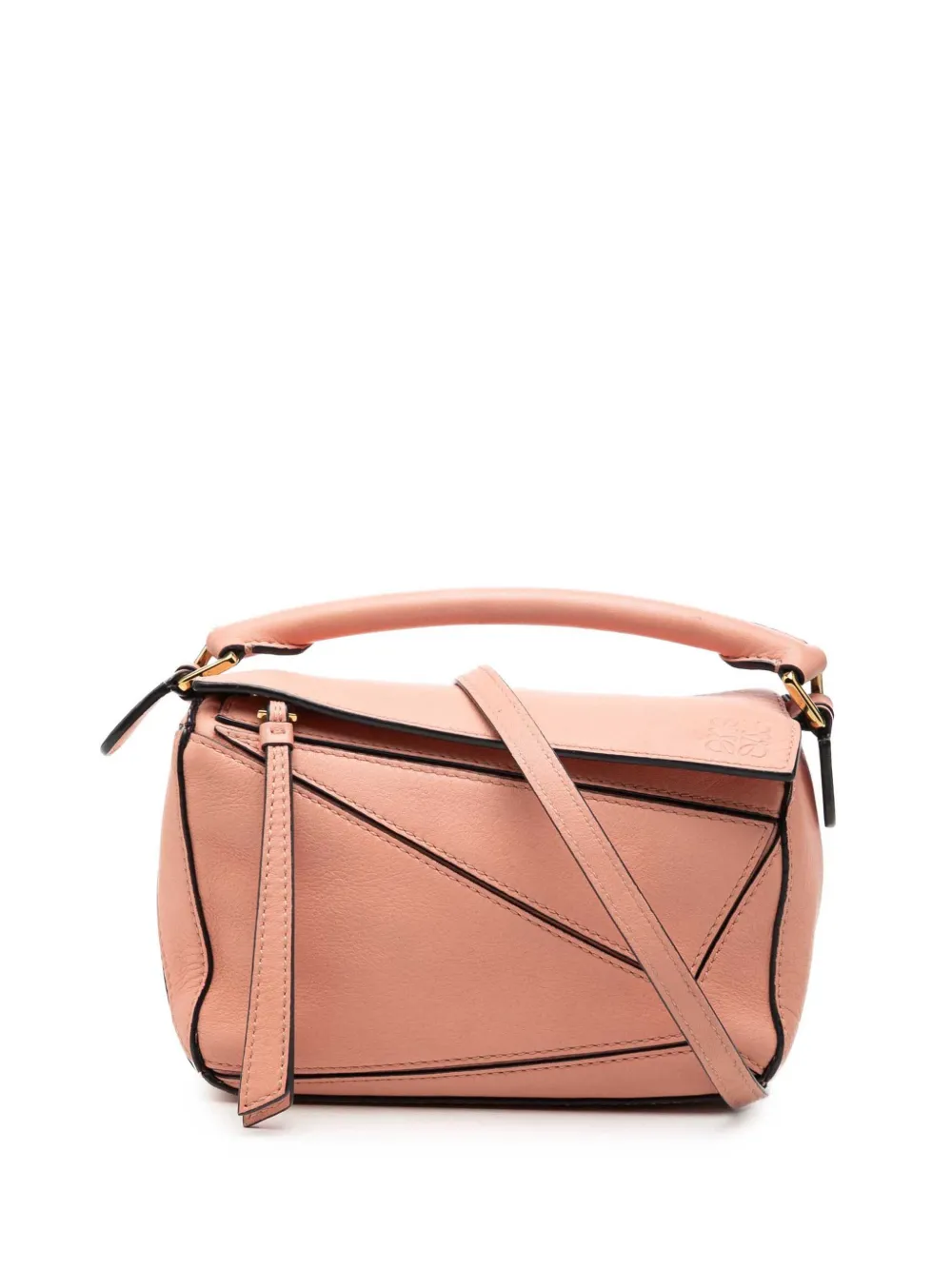 Loewe Pre-Owned 2021 mini Puzzle Satchel-Tasche aus Kalbsleder - Rosa