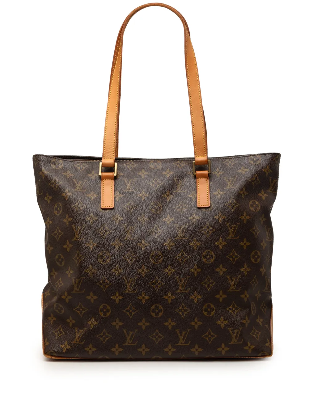 Louis Vuitton Pre-Owned 2002 Monogram Cabas Mezzo Tote Bag - Braun