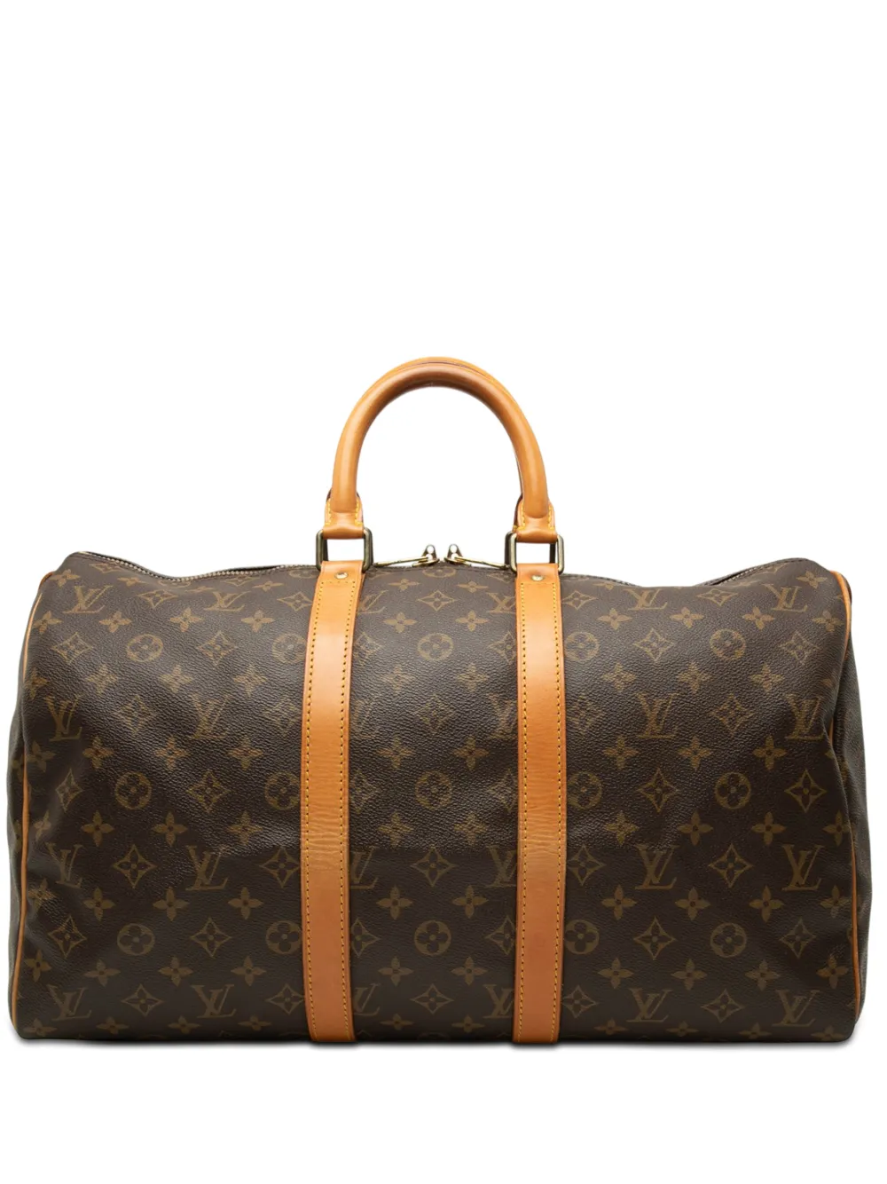 Louis Vuitton Pre-Owned Borsa da viaggio Keepall 45 con monogramma 1987 - Marrone
