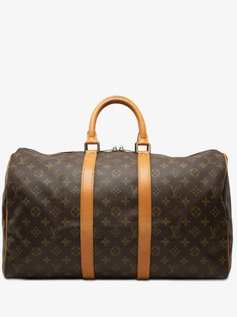 Louis Vuitton Pre-Owned 1987 Monogram Keepall 45 travel bag