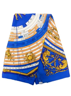 Hermès Pre-Owned 2000-2026 Plumes Et Grelots 90 シルクスカーフ