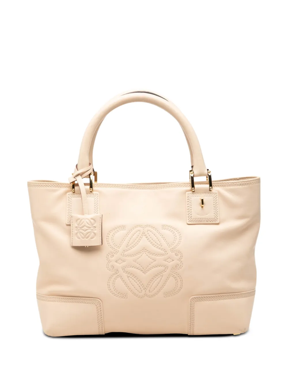Loewe Pre-Owned 2006 Fusta Tote Bag 30cm - Braun