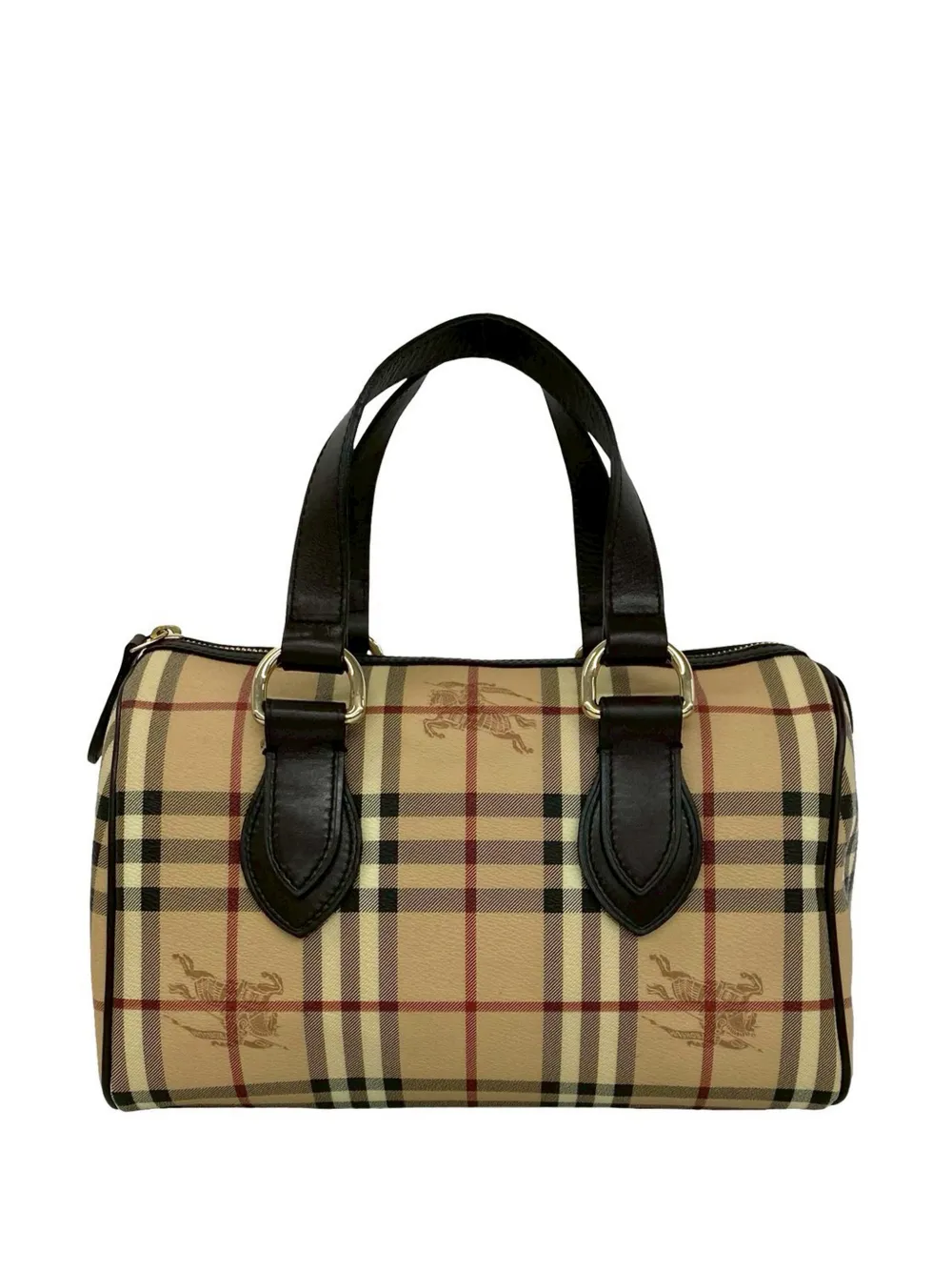 Burberry Pre-Owned Borsa boston Haymarket Check 2000-2017 - Toni neutri