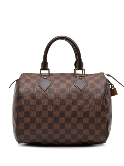 Louis Vuitton Pre-Owned 2014 Damier Ebene Speedy 25 boston bag