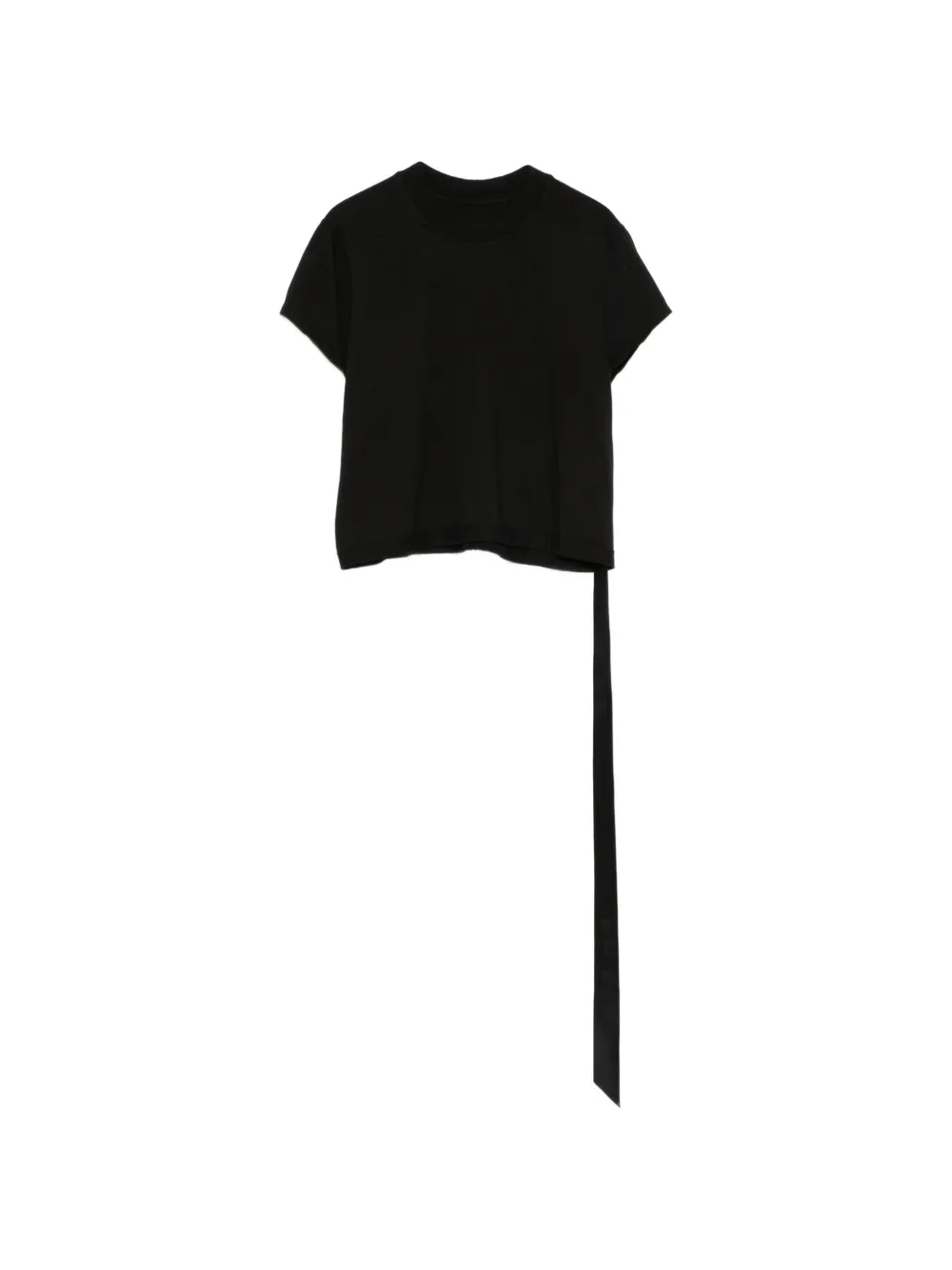 Rick Owens DRKSHDW Cropped-Hemd mit Riemen - Schwarz