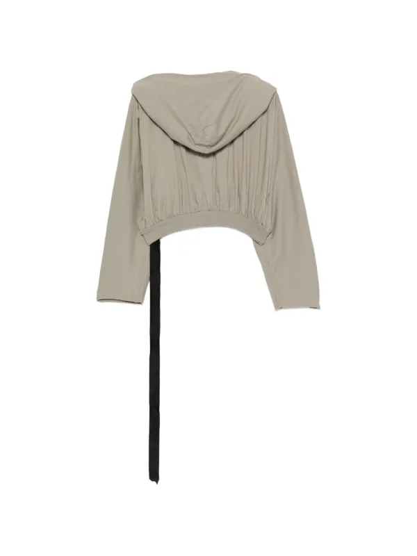 Rick Owens DRKSHDW クロップド パーカー | グレー | FARFETCH JP