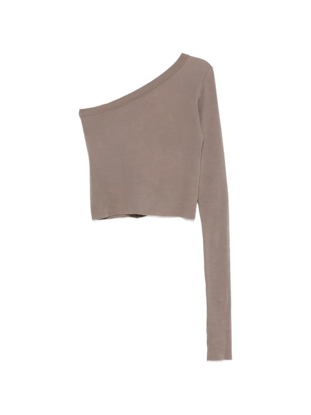 Rick Owens one-shoulder asymmetric-neck top - Toni neutri