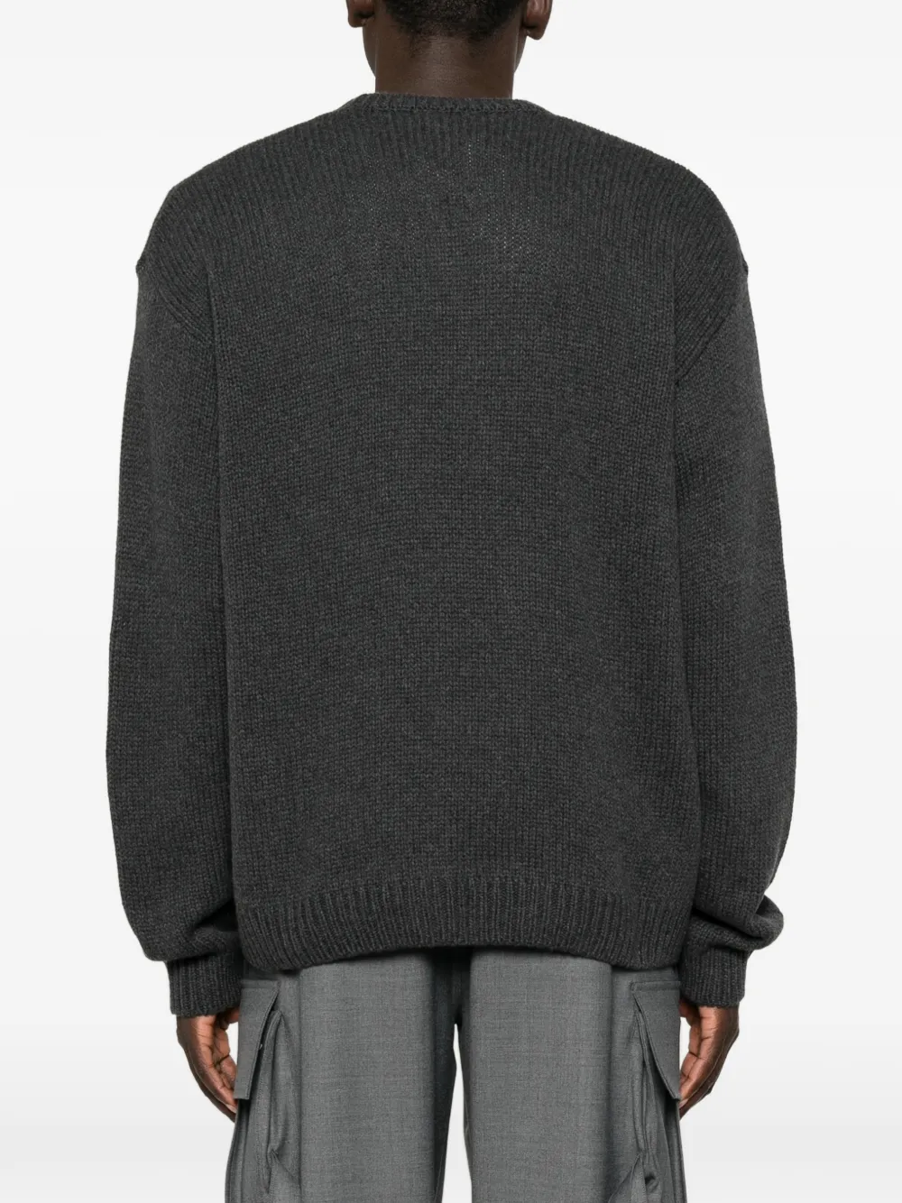 A.P.C. Intarsia trui Grijs
