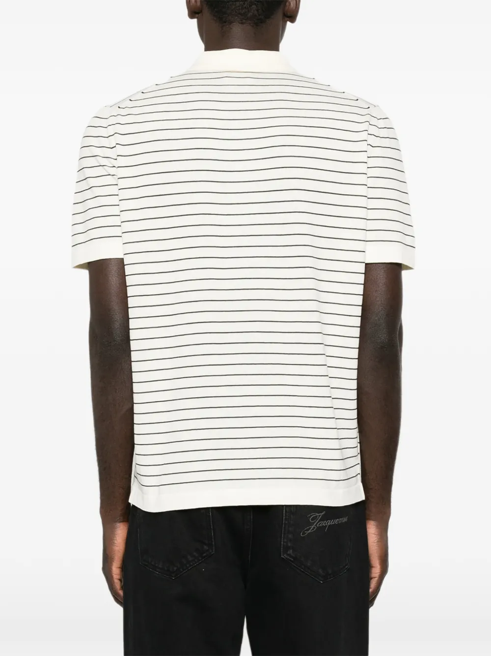 A.P.C. Gestreept poloshirt Beige