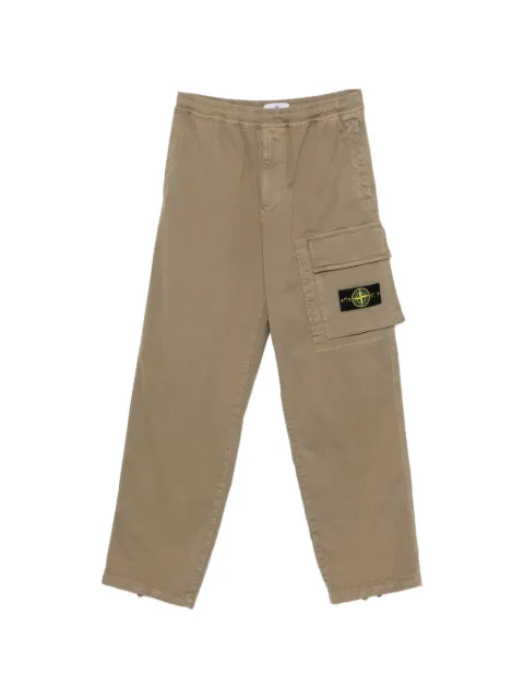 Stone Island logo-patch cargo pants