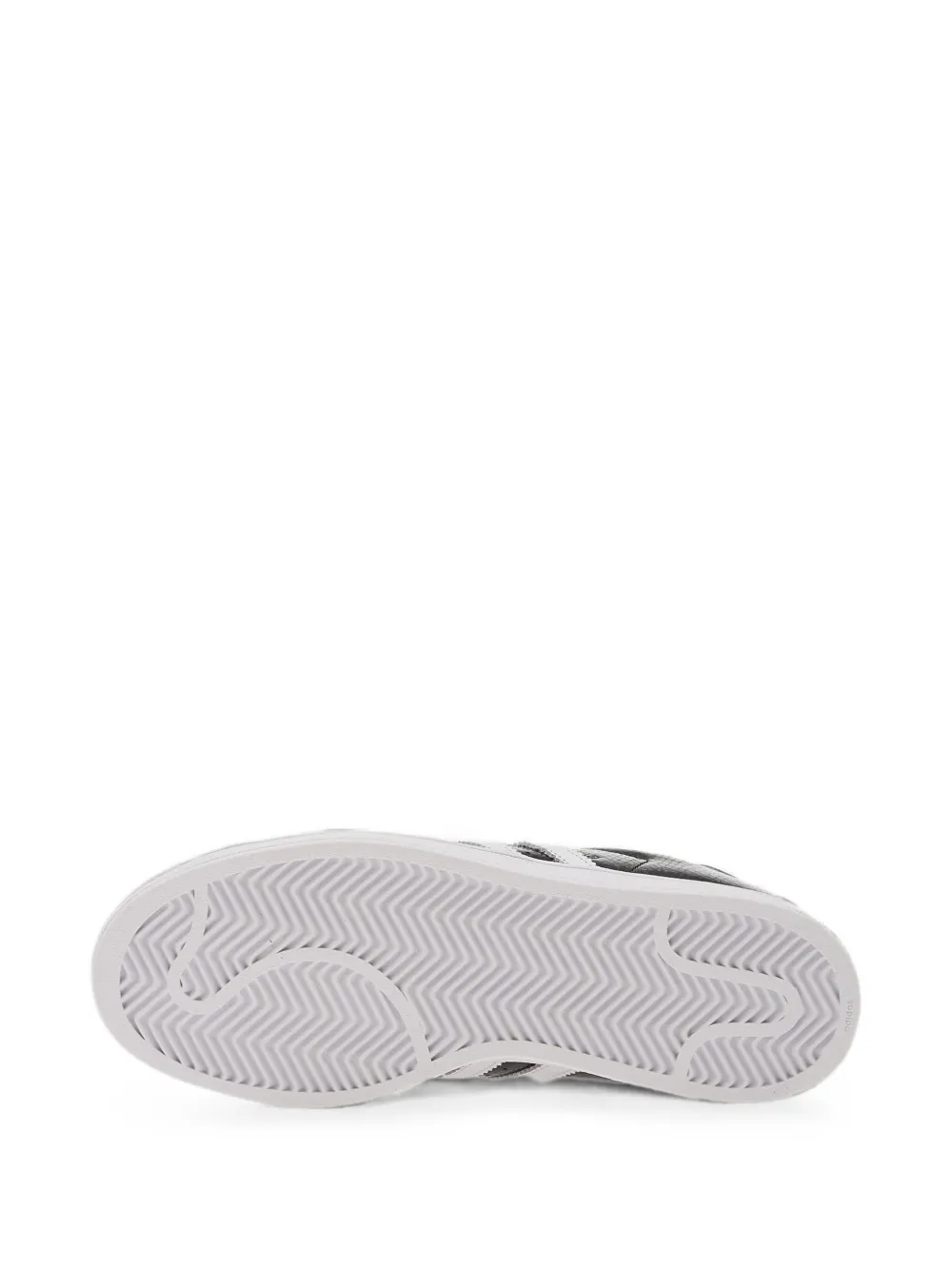 adidas Superstar II snakeskin-effect sneakers Zwart