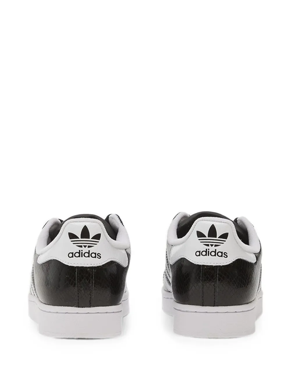 adidas Superstar II snakeskin-effect sneakers Zwart