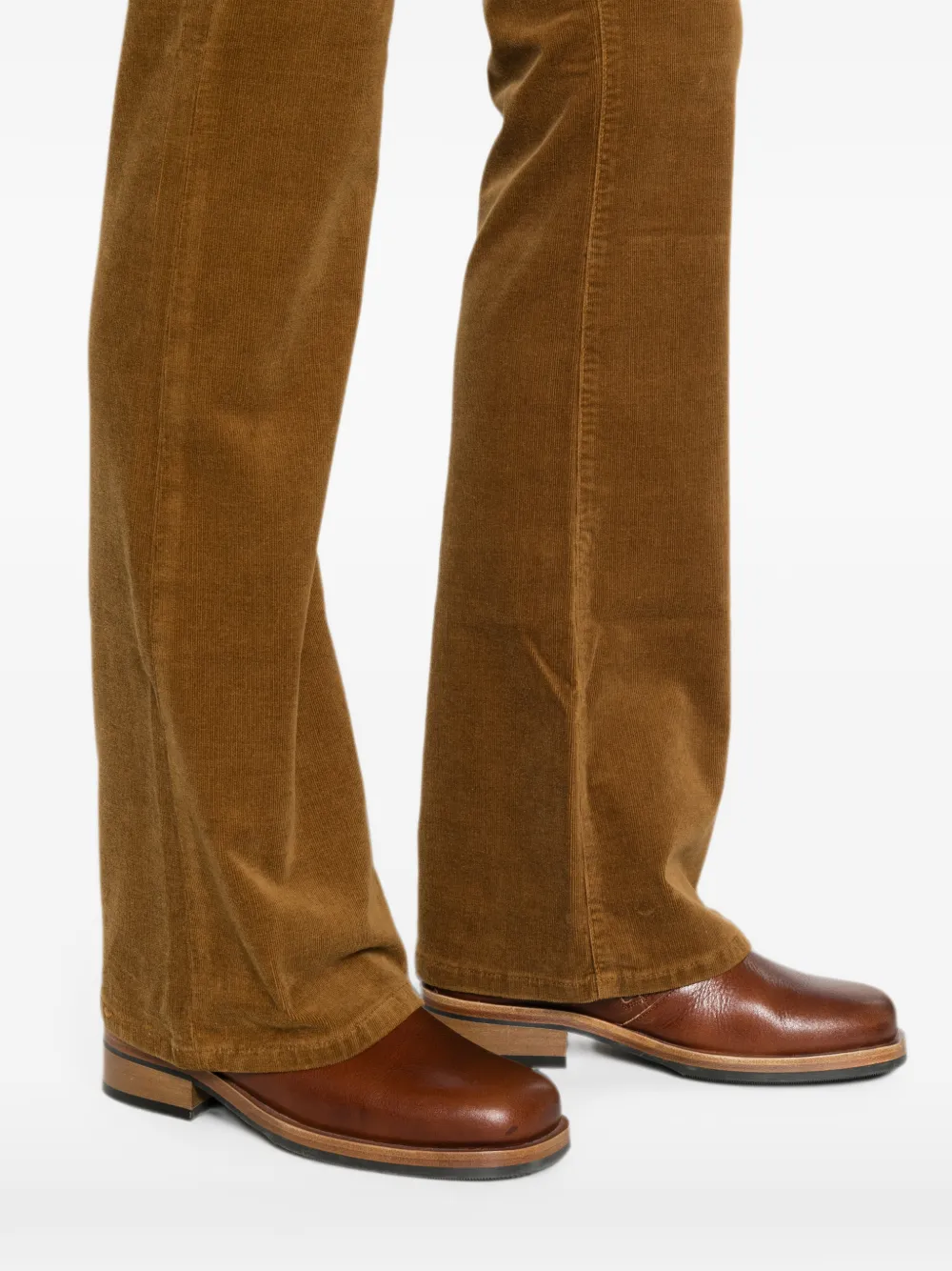 FRAME Flared broek Bruin