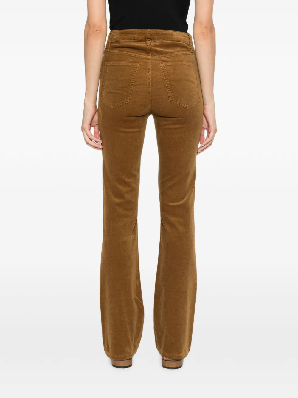 FRAME Flared broek Bruin