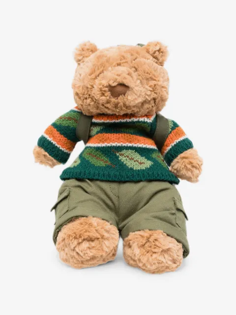 Jellycat Bartholomew Bear Hiking Outfit medium toy