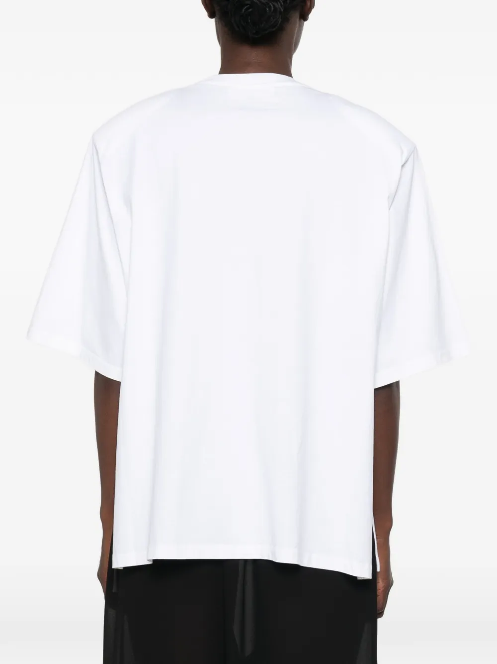 The Frankie Shop Anira gewatteerd T-shirt Wit