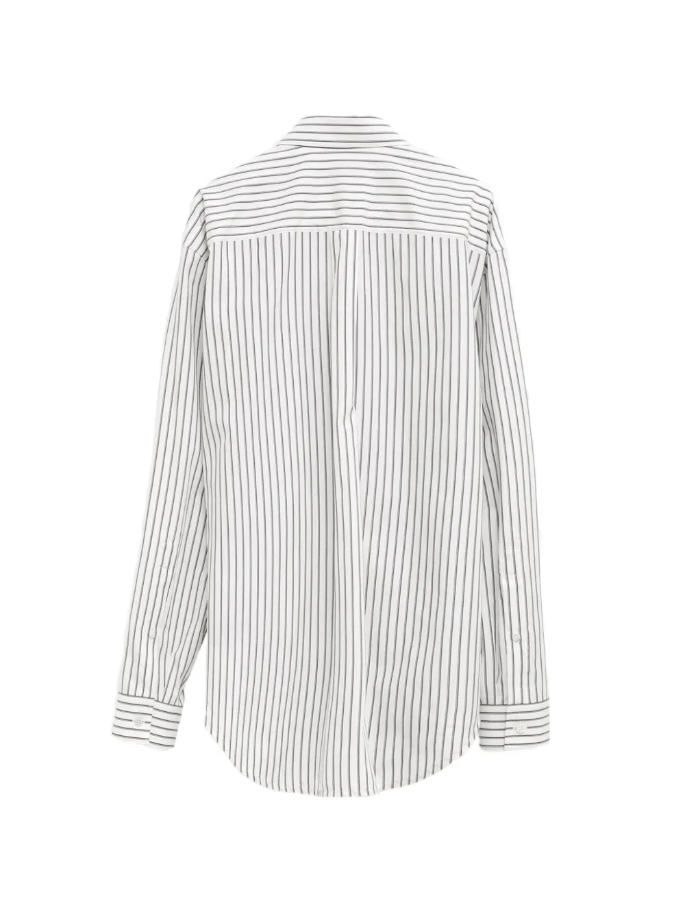 Balenciaga Overhemd met geborduurd logo Wit