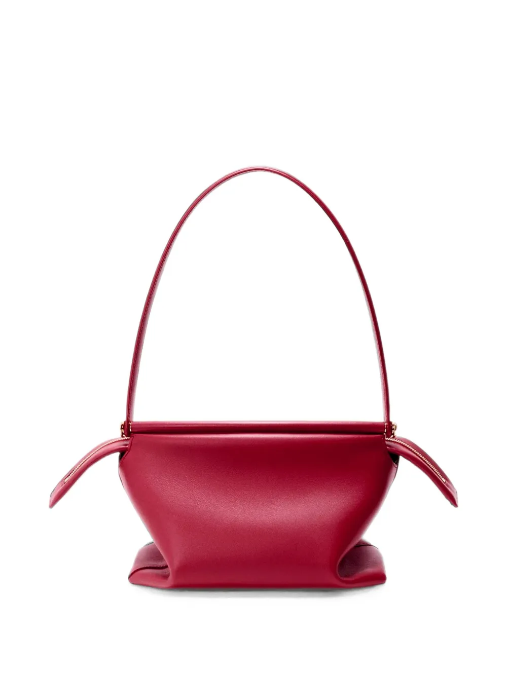 LOEWE Whisker kleine leren shopper Rood