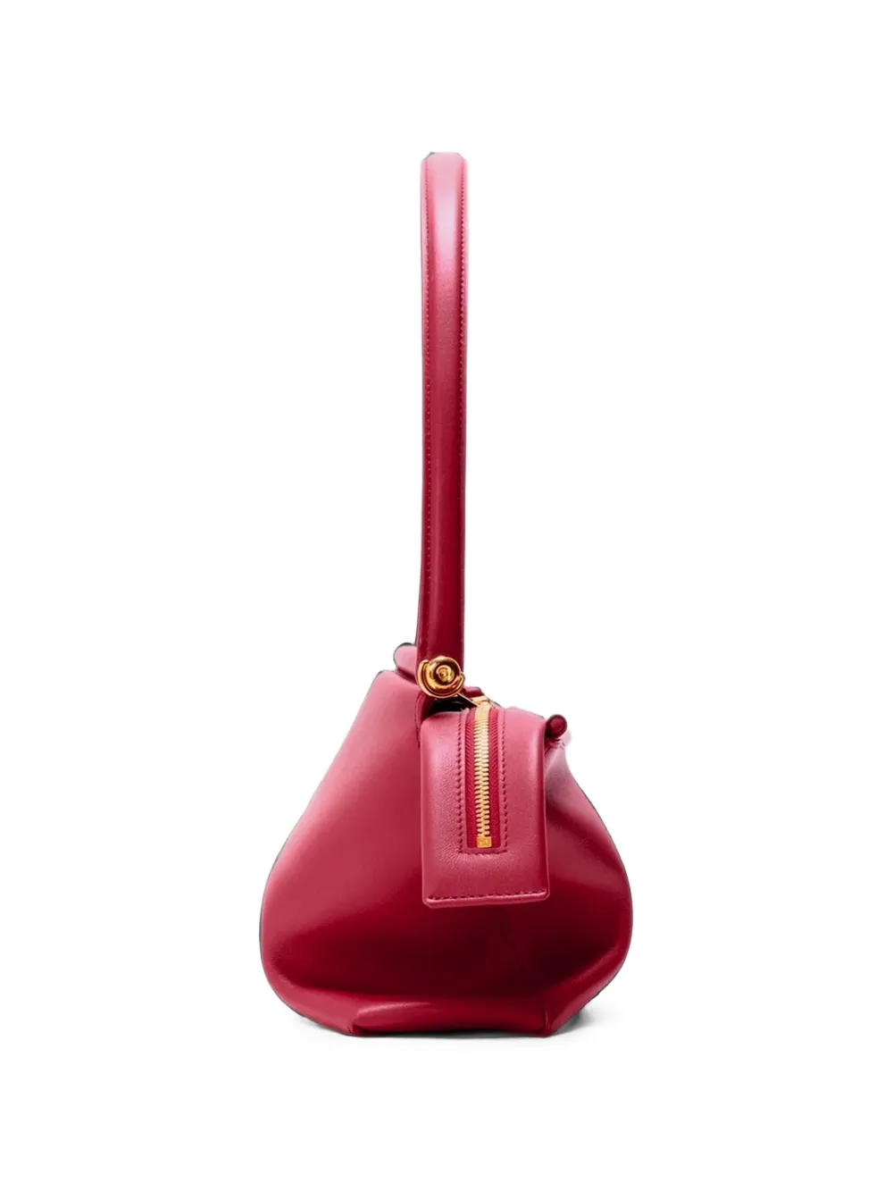 LOEWE Whisker kleine leren shopper Rood