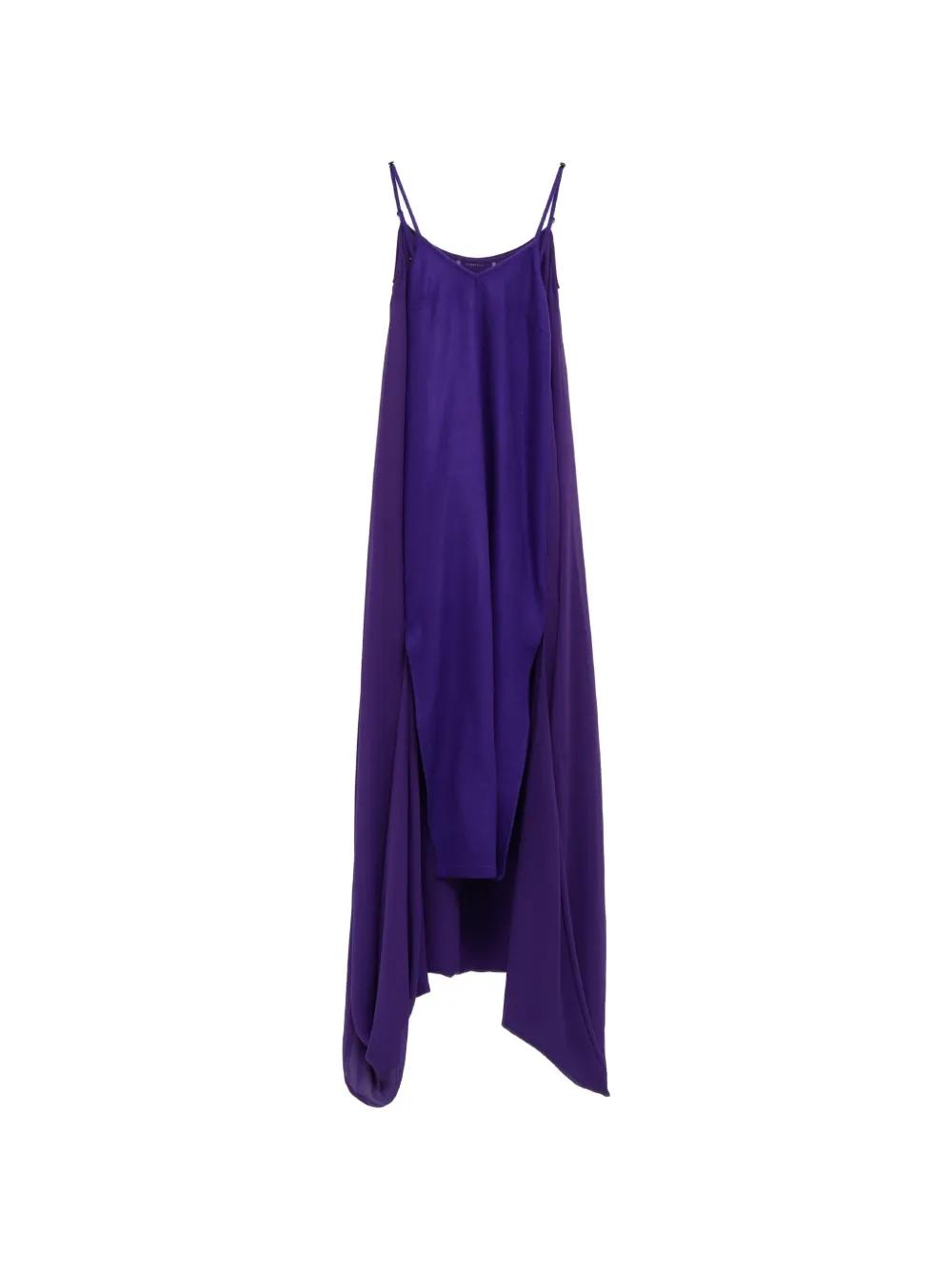 Julie Kegels Dolomite panelled midi dress Paars