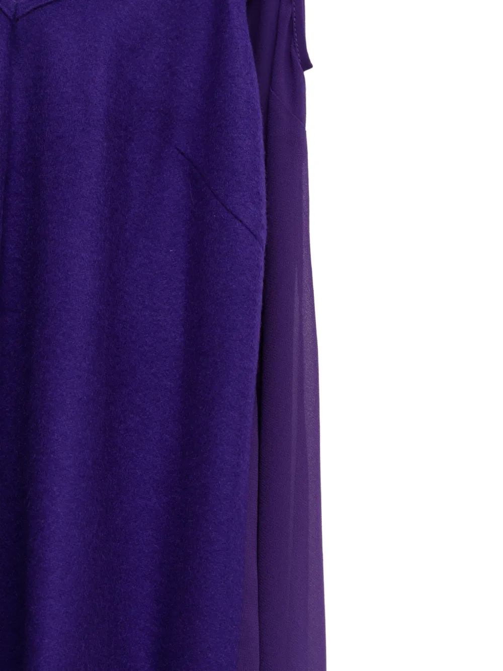 Julie Kegels Dolomite panelled midi dress Paars