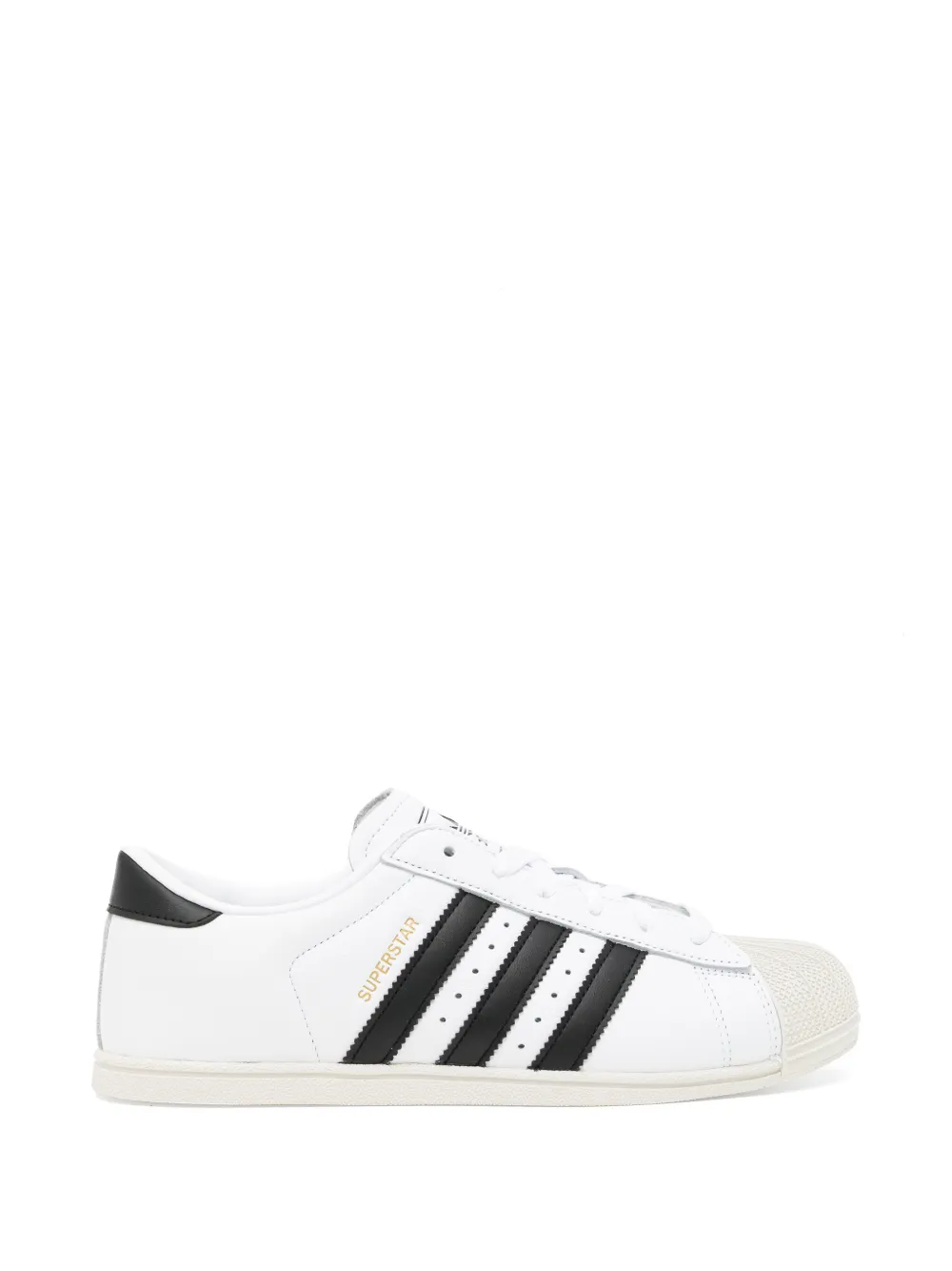 Adidas Superstar II snakeskin-effect sneakers Zwart