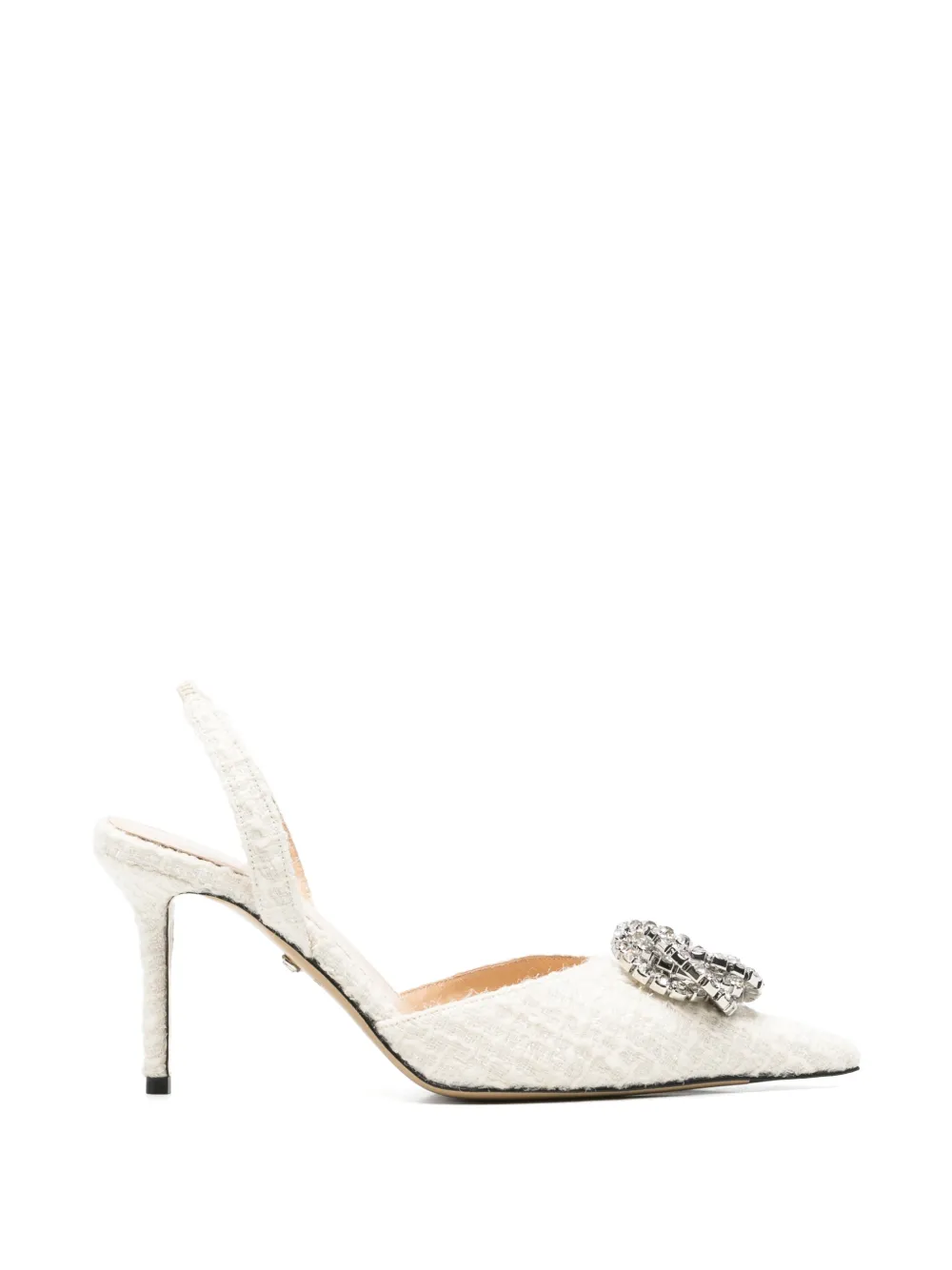 MACH & MACH Galaxy heeled pumps Beige