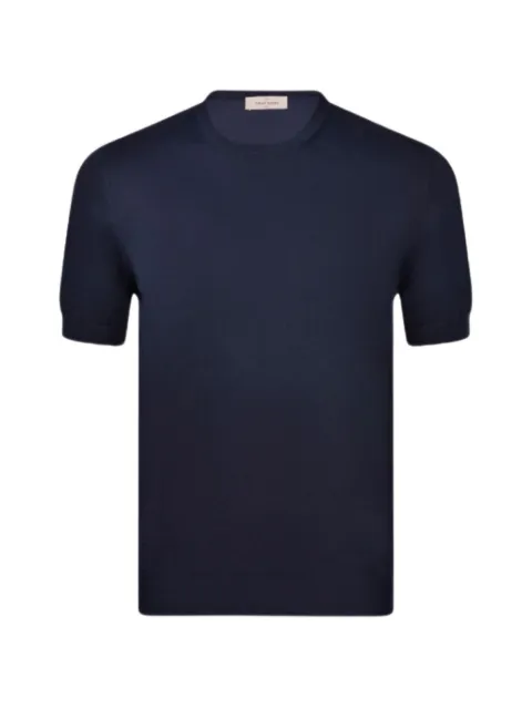 Gran Sasso short-sleeve crew-neck sweater