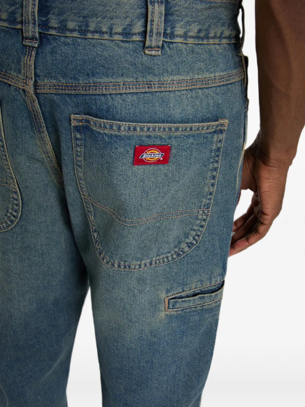 DICKIES 958 baggy jeans met toelopende pijpen Blauw