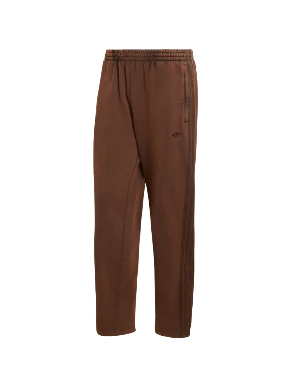 adidas logo-embroidered track pants - Braun