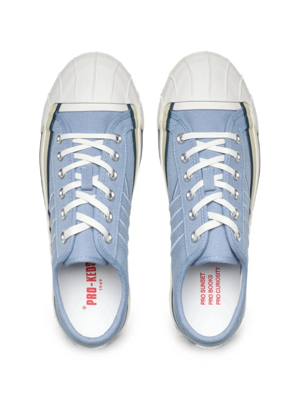 Pro-Keds vulcanised panelled sneakers Blauw