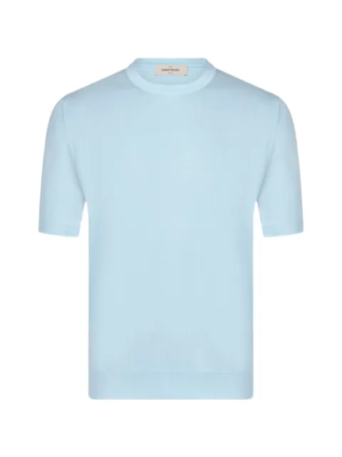Gran Sasso short-sleeve crew-neck sweater